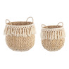CESTA ALMA RED C-2 ASAS FIBRA NATURAL SET2