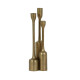 CANDELABRO METAL ORO VIEJO (SET 3)