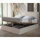 CAMA ABATIBLE CABECERO TACHUELA 105X190 SERIE A