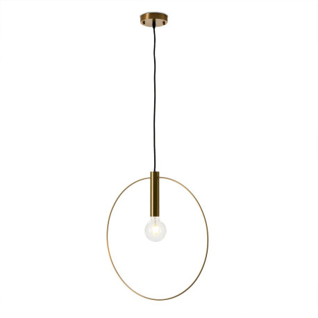 LAMPARA DE TECHO 52X52X54 METAL DORADO