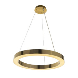 LAMPARA DE TECHO 60x60x150 METAL DORADO