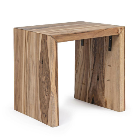 MESA AUXILIAR MADERA DE TEKA