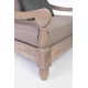 SILLON CON BRAZOS DE TECA CON COJINES DE