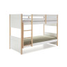 LITERA CON ESCALERA DM PINO BLANCO/CERA (NO INCLUYE COCHON)