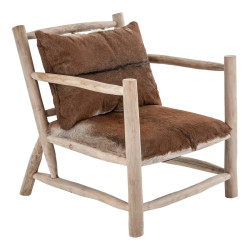 SILLON VARVERG EN COLOR NATURAL DE ESTILO NORDICO