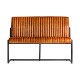 SOFA BAR CHADRON EN COLOR MARRON DE ESTILO VINTAGE