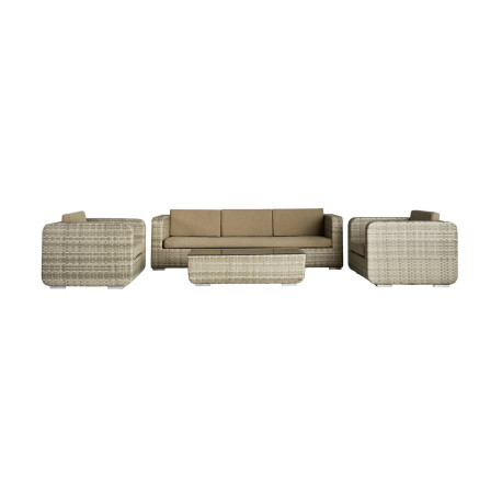 SOFA J/4 FRUGES EN COLOR GRIS/PLATA DE ESTILO CONTEMPORANEO