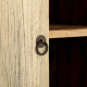 APARADOR 2 PUERTAS 6 CAJONES MADERA DE OLMO