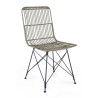 SILLA ESTRUCTURA METAL ENTRAMADO KUBU GR