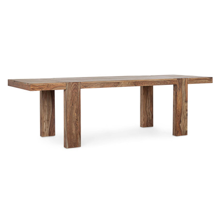 MESA COMEDOR RECTANGULAR EXTENSIBLE MADERA SHEESHAM