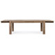 MESA COMEDOR RECTANGULAR EXTENSIBLE MADERA SHEESHAM