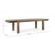 MESA COMEDOR RECTANGULAR EXTENSIBLE MADERA SHEESHAM