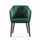 SILLA 61X58X78 MADERA NEGROTELA VERDE