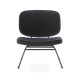 SILLON 86X70X70 METAL NEGROTERCIOPELO NEGRO