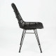 SILLA 57X45X88 METALMIMBRE NEGRO