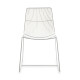 SILLA 55X59X83 METAL BLANCO