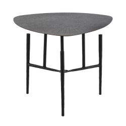 MESA AUXILIAR 52X52X46 METAL NEGRO