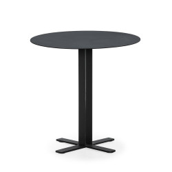 MESA AUXILIAR 50X50X50 METAL NEGRO