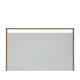 CABECERO 160x3x100 MADERA BLANCO/METAL DORADO