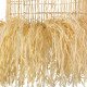 LAMPARA DE TECHO 40x40x55/200 SISAL BLANCO