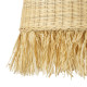 LAMPARA DE TECHO 60x60x60/200 RATAN/SISAL NATURAL