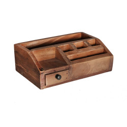 CAJA PORTABOLIS AKVIRAN MATERIAL MADERA DE MAHOGANY