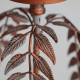 CANDELABRO PALMERA LUCERNA MATERIAL HIERRO