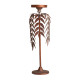 CANDELABRO PALMERA LUCERNA MATERIAL HIERRO