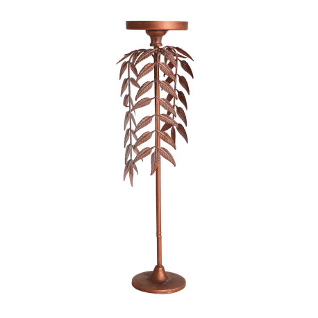 CANDELABRO PALMERA LUCERNA MATERIAL HIERRO