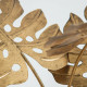 FIGURA DECORATIVA HOJAS MATERIAL HIERRO