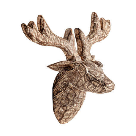 FIGURA DECORATIVA REINDEER MATERIAL MADERA DE MANGO
