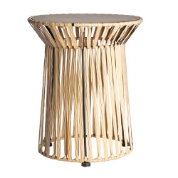MESA AUXILIAR MEZE MATERIAL RATAN
