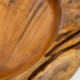 BOWL 40x40x8 MADERA TECA/NATURAL