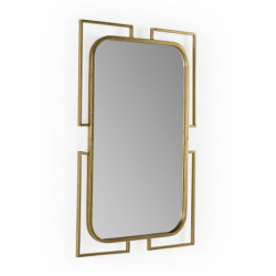 ESPEJO 61x2x91 METAL DORADO