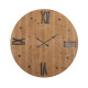 RELOJ PARED KEMPTEN MATERIAL MADERA TROPICAL
