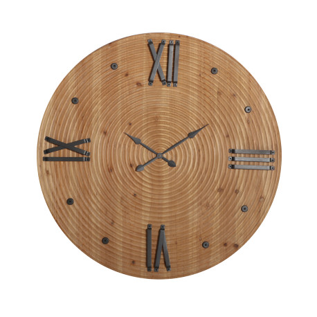 RELOJ PARED KEMPTEN MATERIAL MADERA TROPICAL