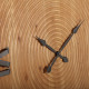 RELOJ PARED KEMPTEN MATERIAL MADERA TROPICAL