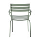 SILLA METAL GALVANIZADO COLOR TURQUESA