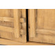 Aparador 4 puertas madera de pino natural marron claro