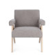 SILLON FAIZA GRIS PALOMA