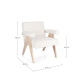 SILLON FAIZA MARFIL