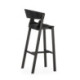 TABURETE 50,8X47X105 MADERA/METAL NEGRO