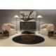 ALFOMBRA 200x1x200 YUTE NEGRO