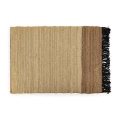 ALFOMBRA 200x250 SHUMAK NATURAL/NEGRO