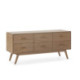APARADOR 160x50x75 MADERA NATURAL