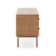APARADOR 160x50x75 MADERA NATURAL/NEGRO