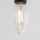 BOMBILLA 3'5x9'5 LED E14. 220V. 2W