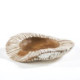 BOWL 40 cm aprox. MADERA NATURAL/BLANCO