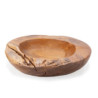 BOWL 40x40x8 MADERA TECA/NATURAL