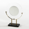 CENTRO DE MESA 41x15x59 ACRILICO/METAL DORADO